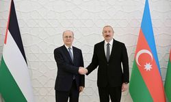 Azerbaycan Cumhurbaşkanı Aliyev, Filistin Başbakanı Mustafa'yı kabul etti