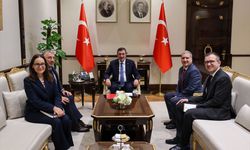 Cumhurbaşkanı Yardımcısı Yılmaz, Dünya Bankası Türkiye Ülke Direktörü Carret'i kabul etti