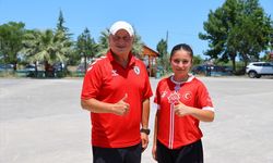 Dünya üçüncüsü bocceci Yağmur'un hedefi Avrupa şampiyonluğu