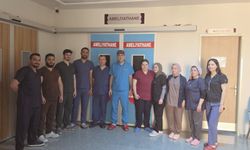 Gaziantep'te bir hastanın rahminden 2,5 kilogramlık miyom çıkarıldı