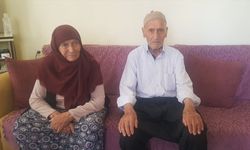 Gaziantep'te yaşayan asırlık çift uzun ömrü doğal beslenmeye bağlıyor