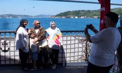 İstanbul'da şehit aileleri ve gaziler Boğaz turu etkinliğinde buluştu