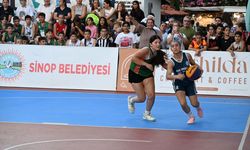 Sinop'ta 9. Uluslararası Mustafa Berkay Akbaş Sokak Basketbolu Turnuvası başladı