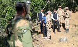 Tunceli Valisi Şefik Aygöl, mayın temizleme çalışmalarını inceledi: