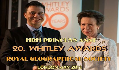 HRH PRINCESS ANNE 20th WHITLEY AWARDS + INTERVIEWS WITH AWARD WINNERS MAY 2013