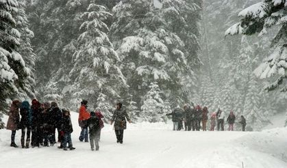 Kartalkaya'da kayak sezonu kapandı