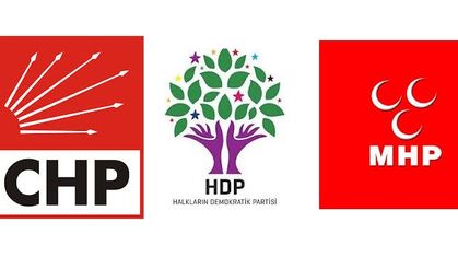 CHP, MHP ve HDP'ye anket şoku