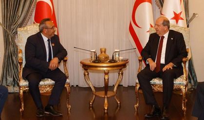 TTFF'den Cumhurbaşkanı Ersin Tatar'a ziyaret