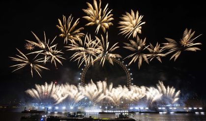Londra'da yıl başı kutlamaları