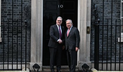 İngiltere Başbakanı Starmer, BM Genel Sekreteri Guterres ile görüştü