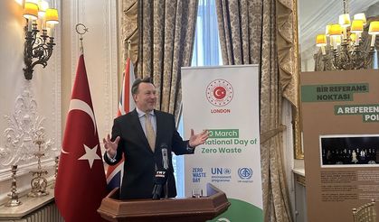 Türkiye'nin Londra Büyükelçiliğinde Uluslararası Sıfır Atık Günü dolayısıyla etkinlik düzenlendi