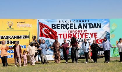 AK Parti Kadın Kolları Başkanı Ercan, Berçelan Yaylası'ndaki 'Kadın Şenliği'ne katıldı: