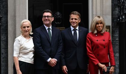 Burnham ve Macron 10 Numara’da buluştu