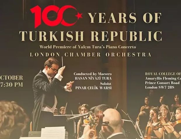 Yalçın Tura’nın piyano konçertosunun dünya prömiyeri 100. yıl konserine damga vuracak!