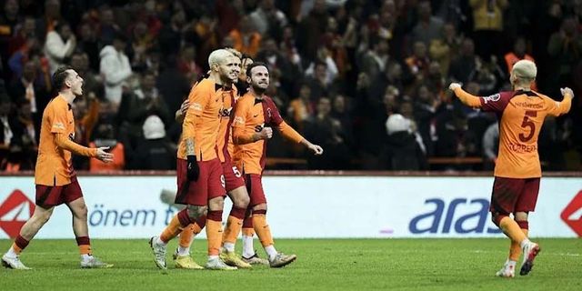 Galatasaray evinde Hatayspor'a gol yağdırdı