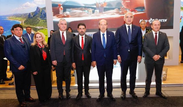 KKTC Cumhurbaşkanı Tatar, Almanya’da Türkiye Kültür ve Turizm Bakanı Nuri Ersoy’la görüştü