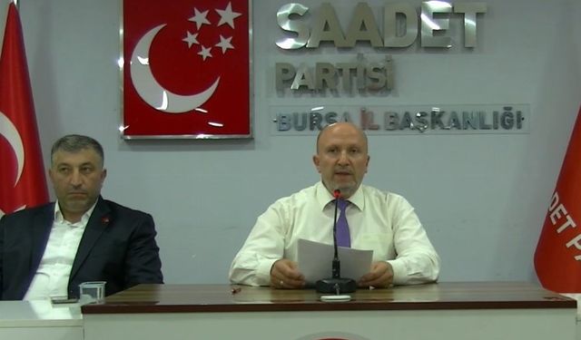 Saadet Partisi Bursa'dan denize gireceklere uyarı!