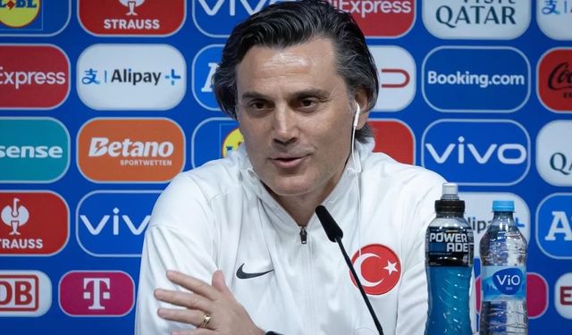 A Milli Futbol Takımı Teknik Direktörü Montella: Tek amacımız kazanmak, iyi oynamak