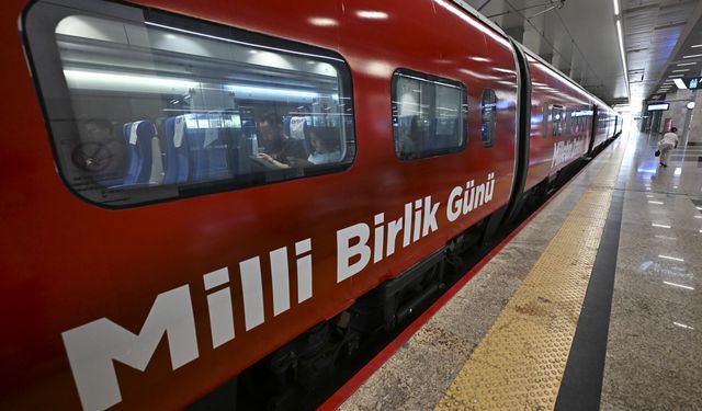 15 Temmuz Demokrasi ve Milli Birlik Treni Ankara'dan yola çıktı