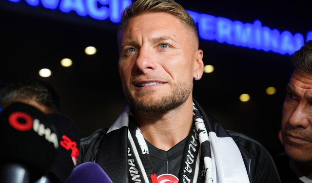 Beşiktaş'ın transfer görüşmelerine başladığı Ciro Immobile, İstanbul'a geldi