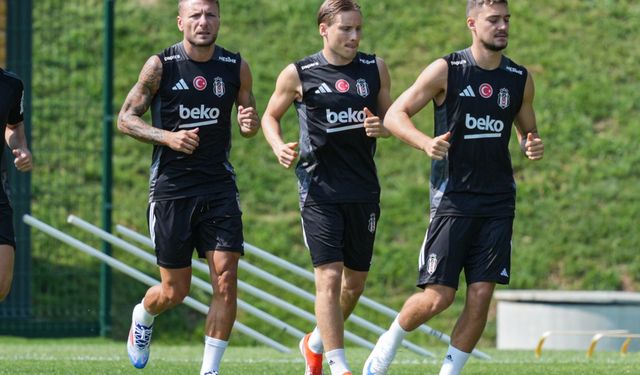 Beşiktaş'ta yeni sezon hazırlıkları devam ediyor