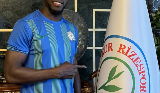 Çaykur Rizespor, Gambiyalı forvet Ali Sowe'u kiraladı