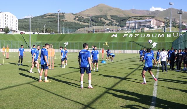 Erzurumspor FK sezon hazırlıklarını sürdürüyor