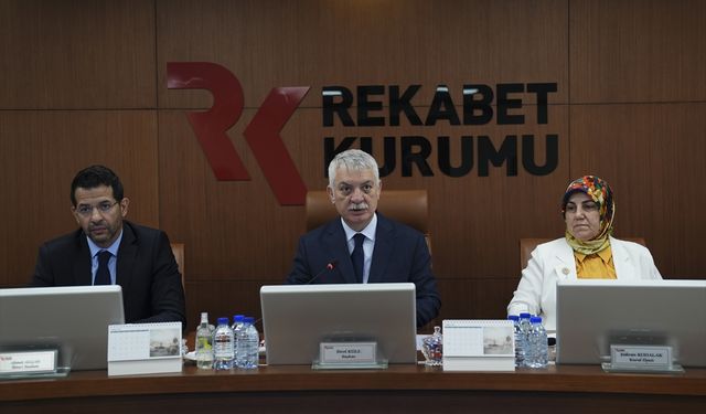 Rekabet Kurulunda, Adana ve Osmaniye'deki hazır beton üreticilerinin sözlü savunması alındı