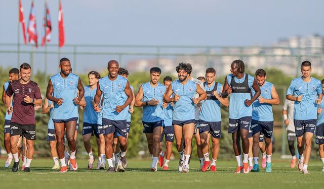 Trabzonspor, Ruzomberok maçı hazırlıklarına başladı