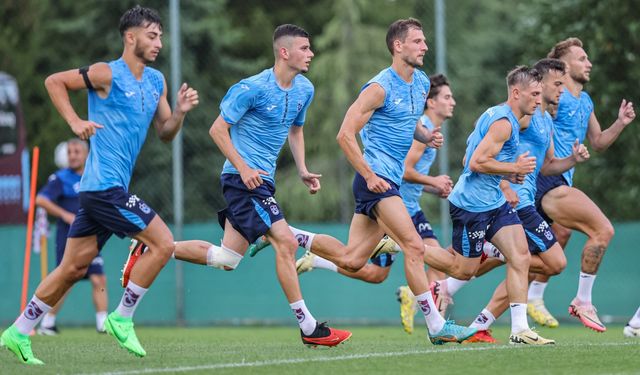 Trabzonspor, yeni sezon hazırlıklarını sürdürüyor