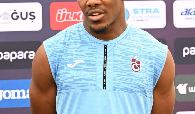 Trabzonspor'un Nijeryalı oyuncusu Nwakame, Macaristan kampında açıklamalarda bulundu: