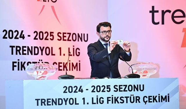 Trendyol 1. Lig'de fikstür çekildi