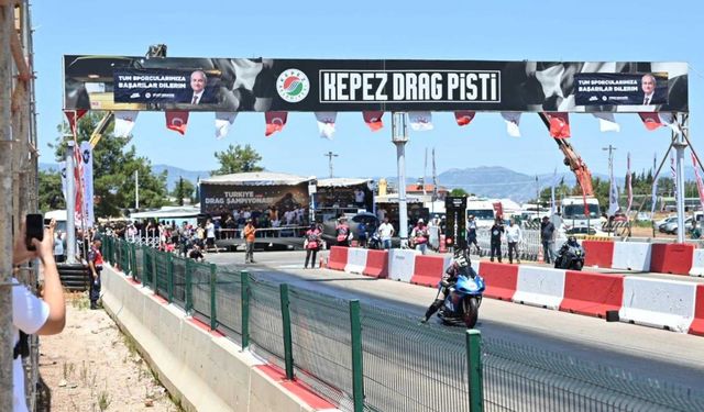 Türkiye Drag Şampiyonası 1. ayak yarışları, Antalya'da başladı