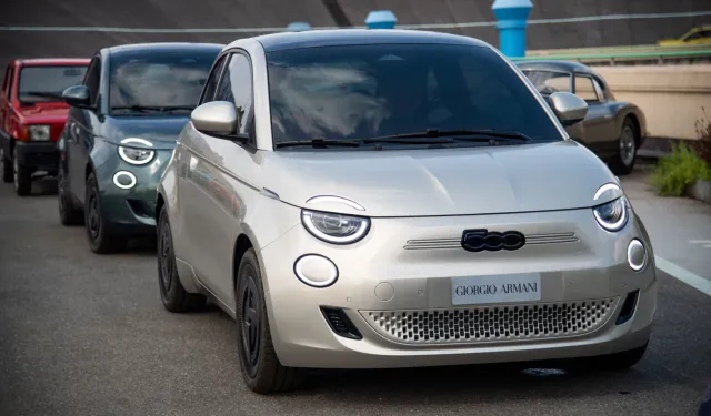 FIAT ve Giorgio Armani'den etkileyici iş birliği:  FIAT 500e Giorgio Armani