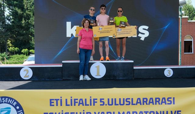 5. Uluslararası Eskişehir Yarı Maratonu sona erdi