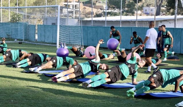 Bodrum FK, Göztepe maçı hazırlıklarını sürdürdü