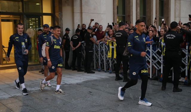 Fenerbahçe, Çaykur Rizespor karşılaşması için Rize'ye geldi