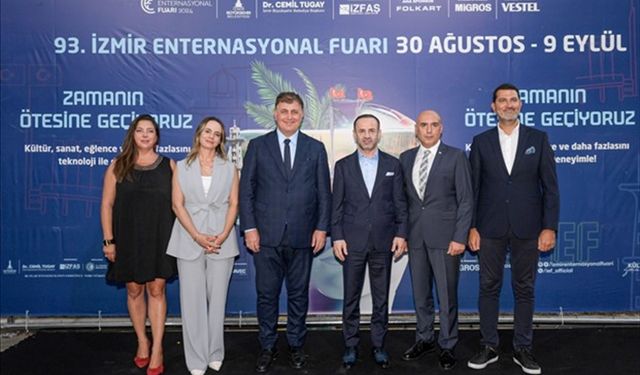 İzmir Enternasyonal Fuarı 30 Ağustos'ta kapılarını açacak