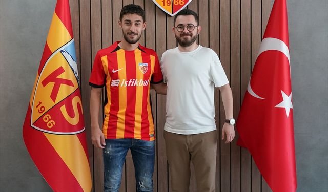 Kayserispor, Kartal Kayra Yılmaz ile 1 yıllık sözleşme imzaladı