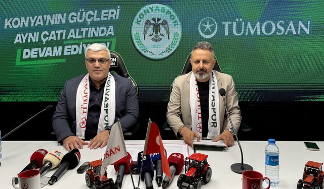 Konyaspor, TÜMOSAN ile isim ve forma göğüs sponsorluğu anlaşması imzaladı