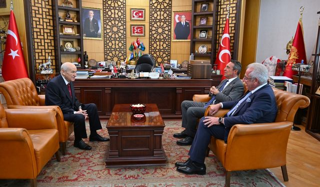 MHP Genel Başkanı Bahçeli, Ali Koç ile görüştü