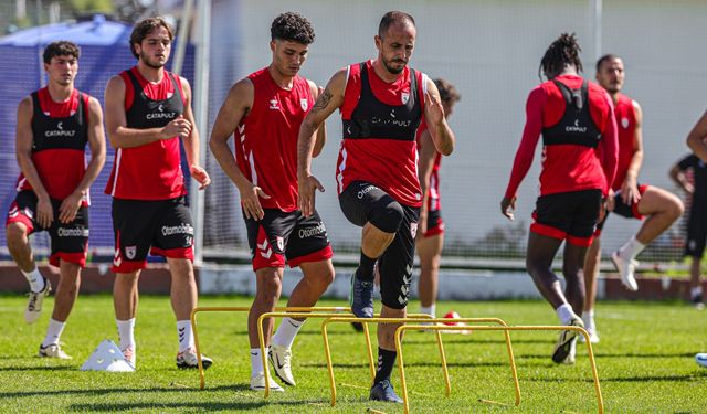 Samsunspor, Gaziantep FK maçının hazırlıklarına başladı