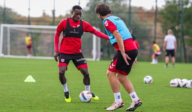 Samsunspor, Hatayspor maçı hazırlıklarına sürdürdü