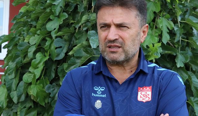 Sivasspor teknik direktörü Uygun'dan transfer açıklaması: