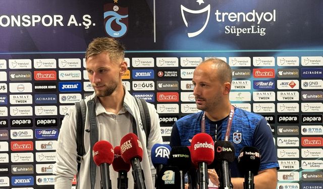 Trabzonspor-Ruzomberok maçının ardından