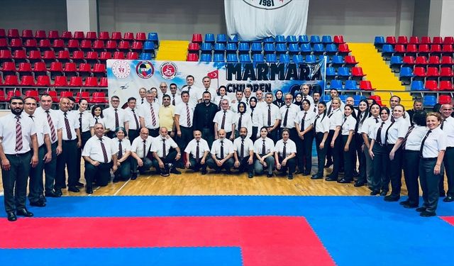 Uluslararası Marmara Kupası Karate Şampiyonası yapıldı