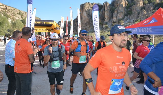 Afyonkarahisar'da  Arnica 10. Frig Ultra Maratonu başladı