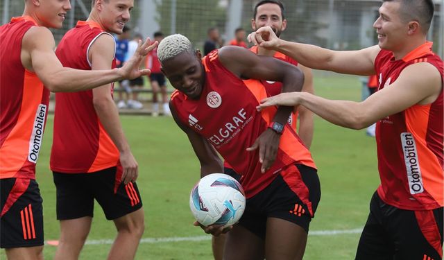 Antalyaspor, Kasımpaşa maçının hazırlıklarını sürdürdü