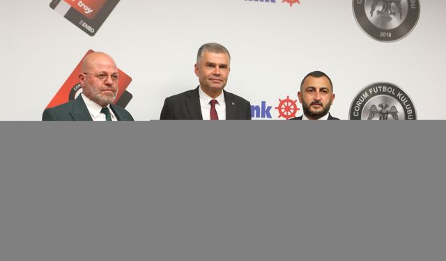 Çorum FK, DenizBank ile taraftar kart sözleşmesi imzaladı