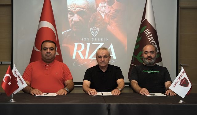 Hatayspor'da teknik direktörlüğe Rıza Çalımbay getirildi